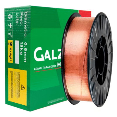 ARAME SOLDA MIG ER70S-6 0.8mm - 15kg