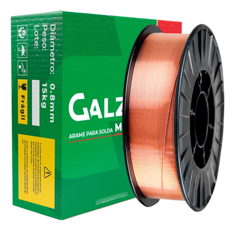 ARAME SOLDA MIG ER70S-6 0.8mm - 15kg